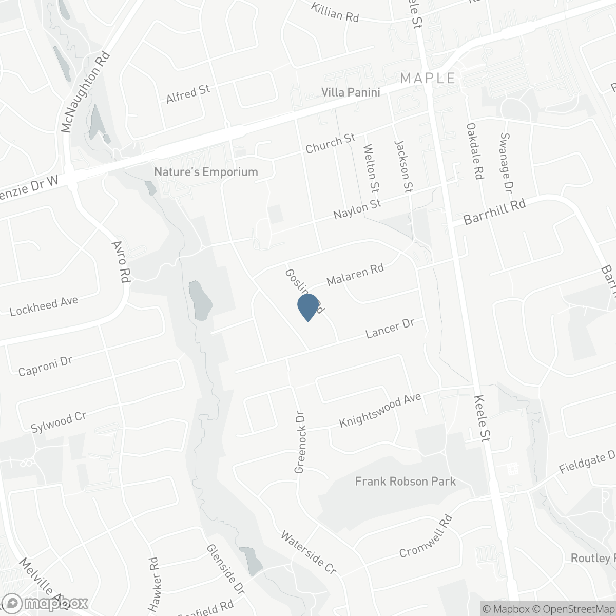 18 GOSLING ROAD, Vaughan, Ontario L6A 1E2